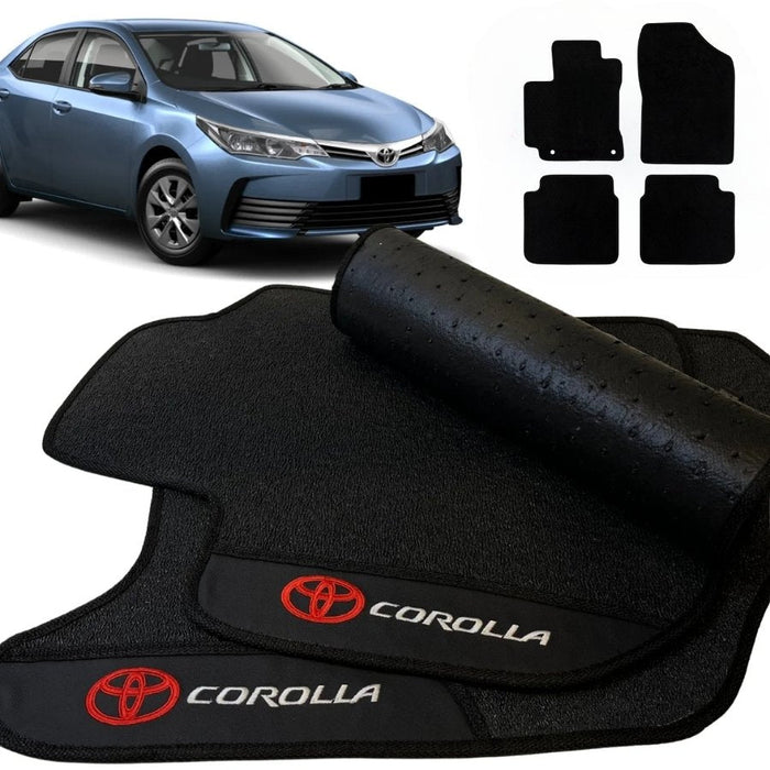 ALFOMBRA GOMA PREMIUM COROLLA 2018 A 2019 4 PIEZAS