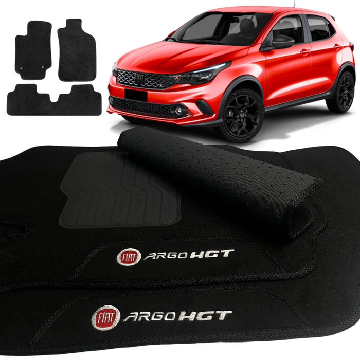 ALFOMBRA NEGRO ARGO HGT 2018 A 2024 3 PIEZAS