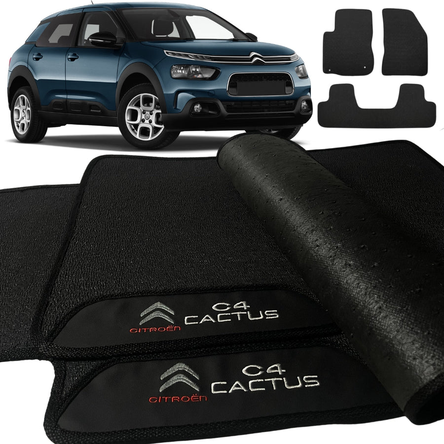 ALFOMBRA GOMA PREMIUM C4 CACTUS 2017 A 2024 3 PIEZAS