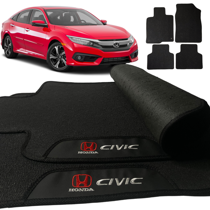 ALFOMBRA GOMA PREMIUM CIVIC 2017 A 2021 4 PIEZAS
