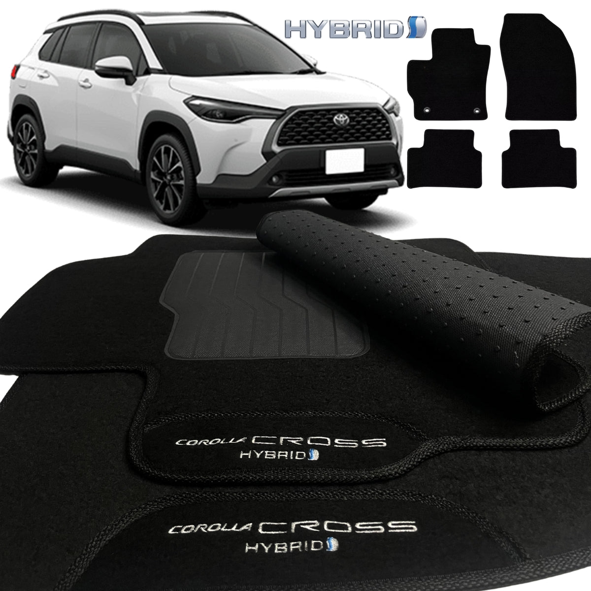 ALFOMBRA TOYOTA COROLLA CROSS HYBRID 4 PIEZAS