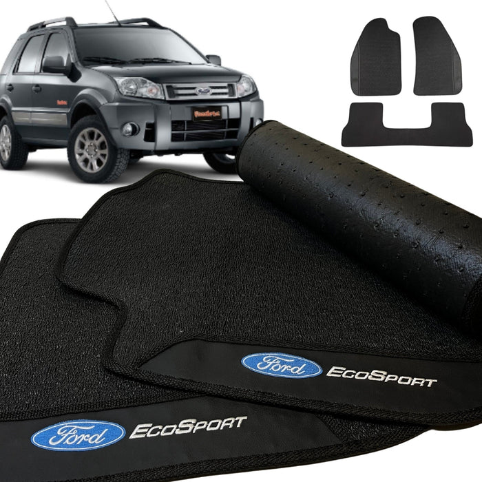 ALFOMBRA GOMA PREMIUM ECOSPORT 2003 A 2012 3 PIEZAS