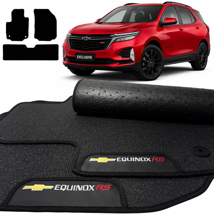 ALFOMBRAS GOMA PREMIUM EQUINOX RS 2023 A 2024 3 PIEZAS