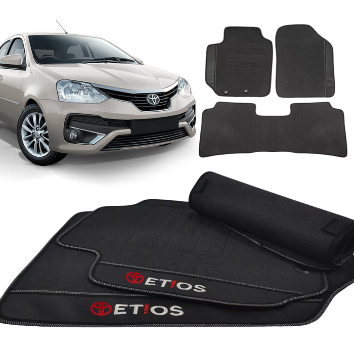 ALFOMBRA GOMA PREMIUM ETIOS SEDAN 2010 A 2024