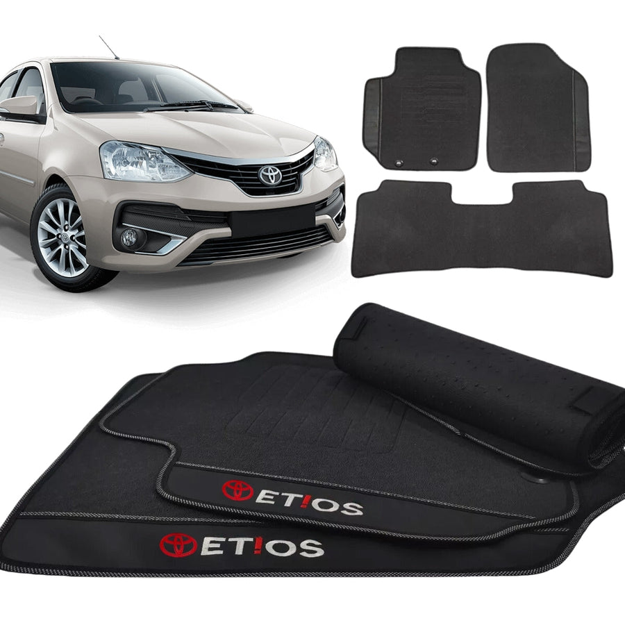 ALFOMBRA GOMA PREMIUM ETIOS SEDAN 2010 A 2024