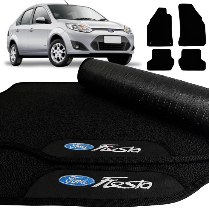 ALFOMBRA GOMA PREMIUM FIESTA 2001 A 2014 3 PIEZAS