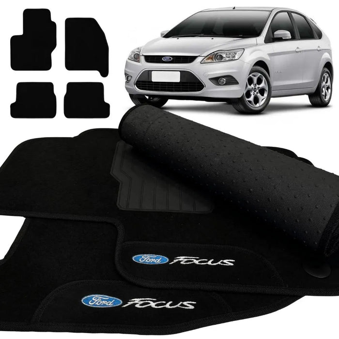 ALFOMBRA FORD FOCUS 2009 A 2013 NEGRO 4 PIEZAS