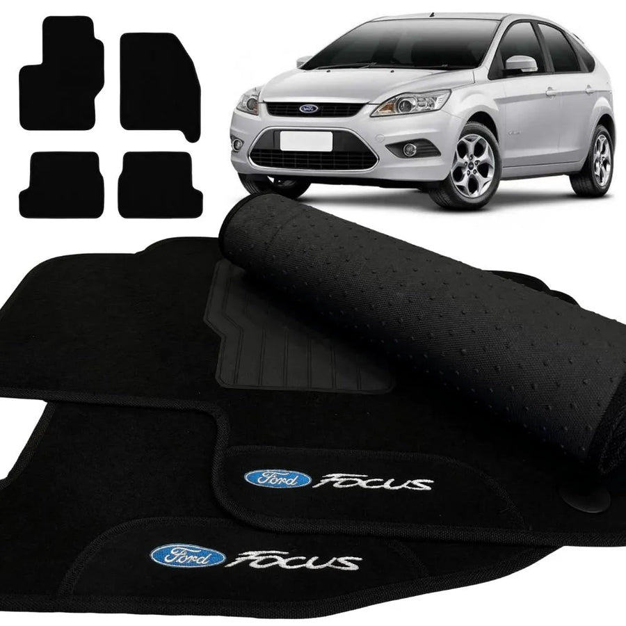 ALFOMBRA FORD FOCUS 2009 A 2013 NEGRO 4 PIEZAS