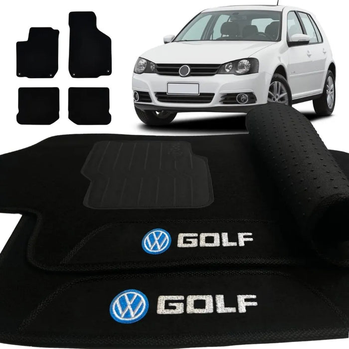 ALFOMBRA GOLF 2008 A 2013 NEGRO 4 PIEZAS