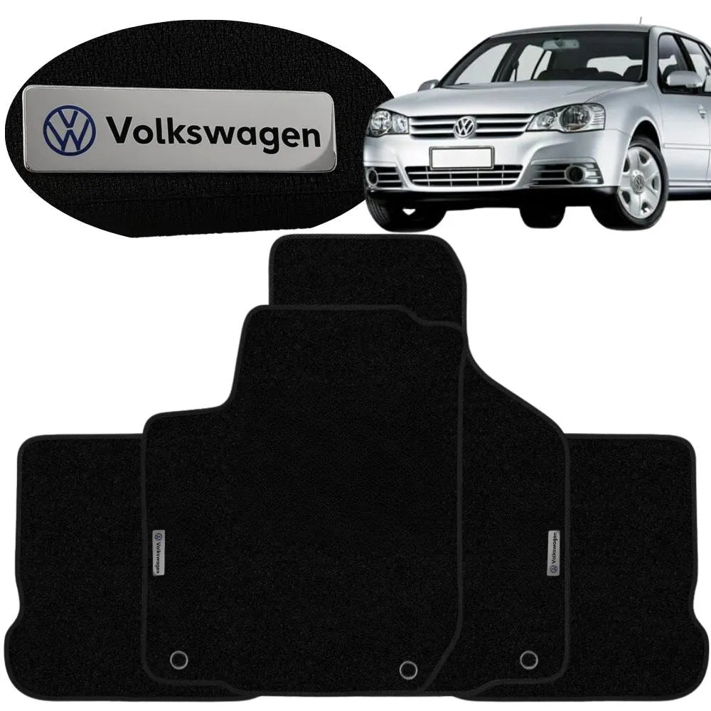 ALFOMBRA GOMA TAG INOX GOLF 2008 A 2013 4 PIEZAS