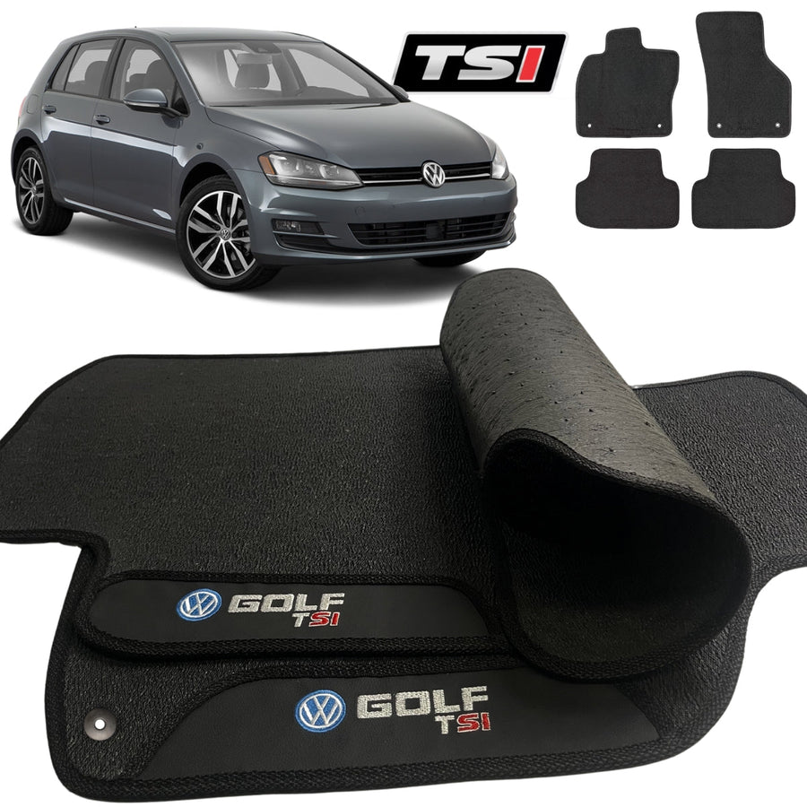 ALFOMBRA GOMA PREMIUM GOLF TSI 2014 A 2022 4 PIEZAS