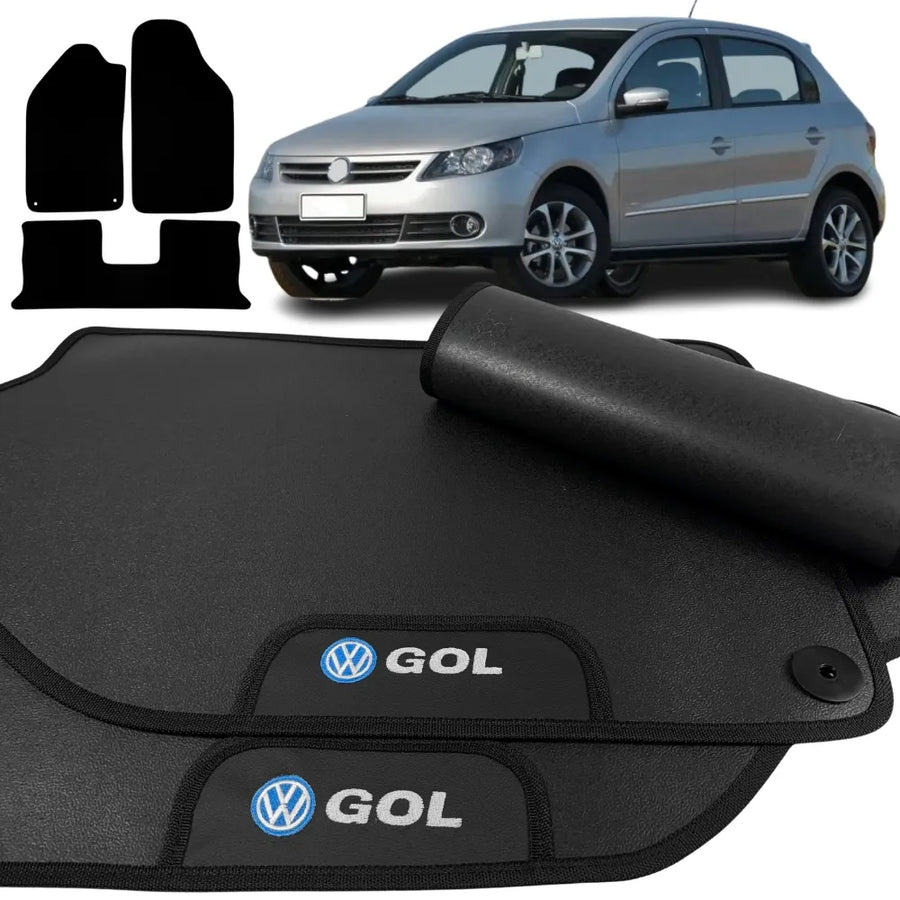 ALFOMBRA GOMA PREMIUM GOL G5 2008 A 2012 3 PIEZAS