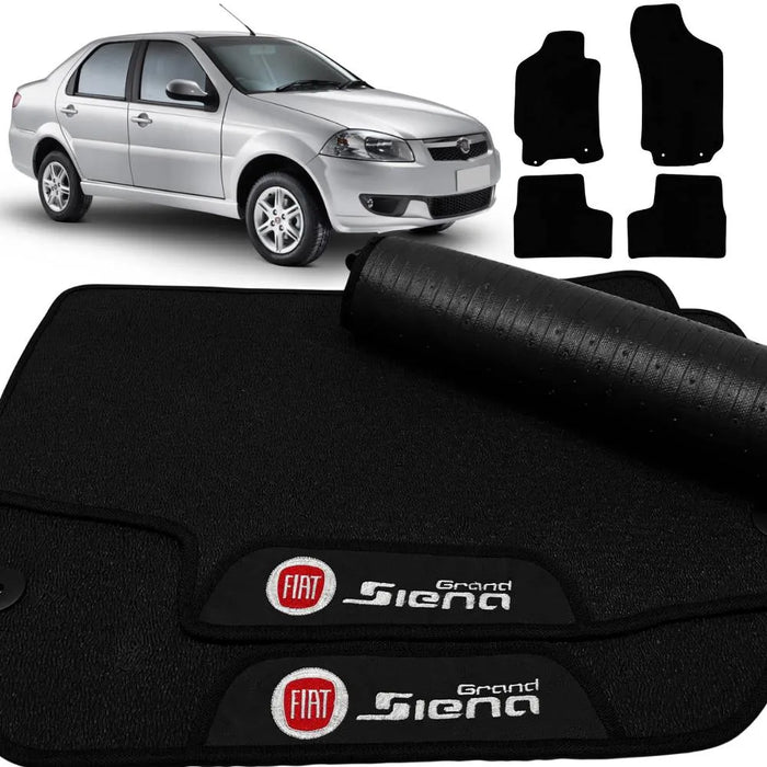 ALFOMBRA GOMA PREMIUM GRAND SIENA 2012 A 2021 4 PIEZAS