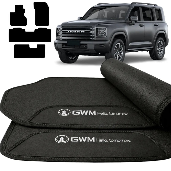 ALFOMBRA GOMA PREMIUM HAVAL H9 2025 A 2026 4 PIEZAS