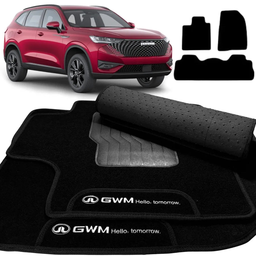 ALFOMBRA NEGRO HAVAL H6 2023 A 2027 3 PIEZAS