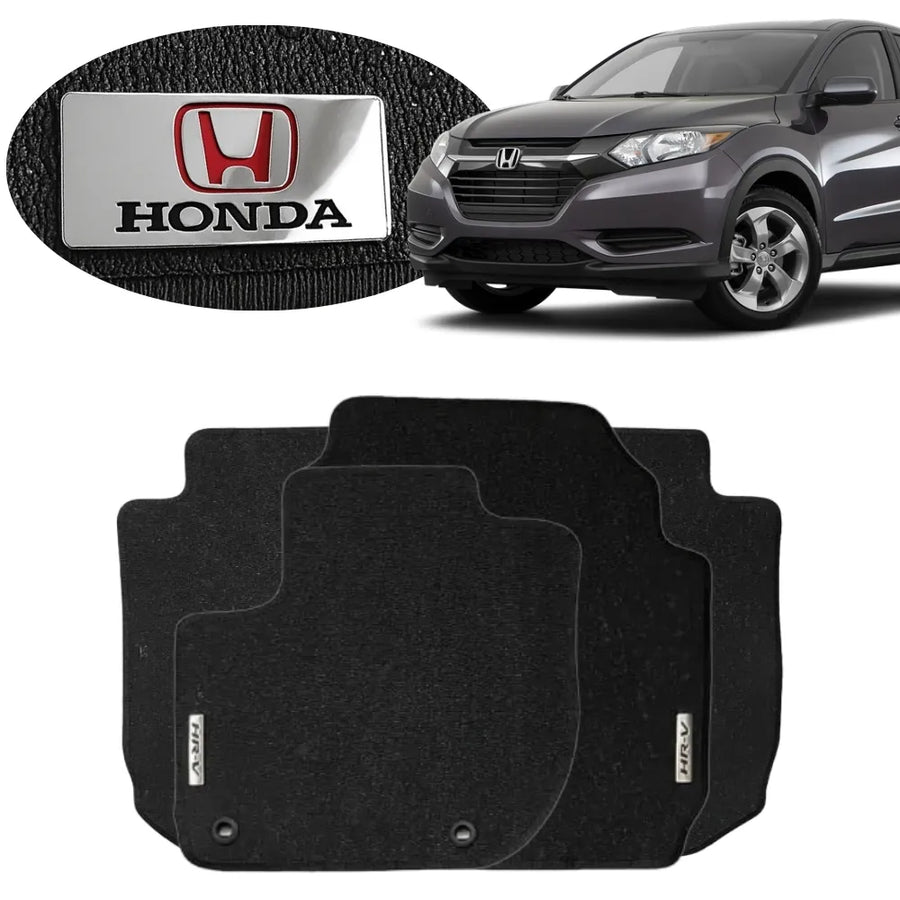 ALFOMBRA GOMA TAG INOX HR-V 2015 A 2021 4 PIEZAS
