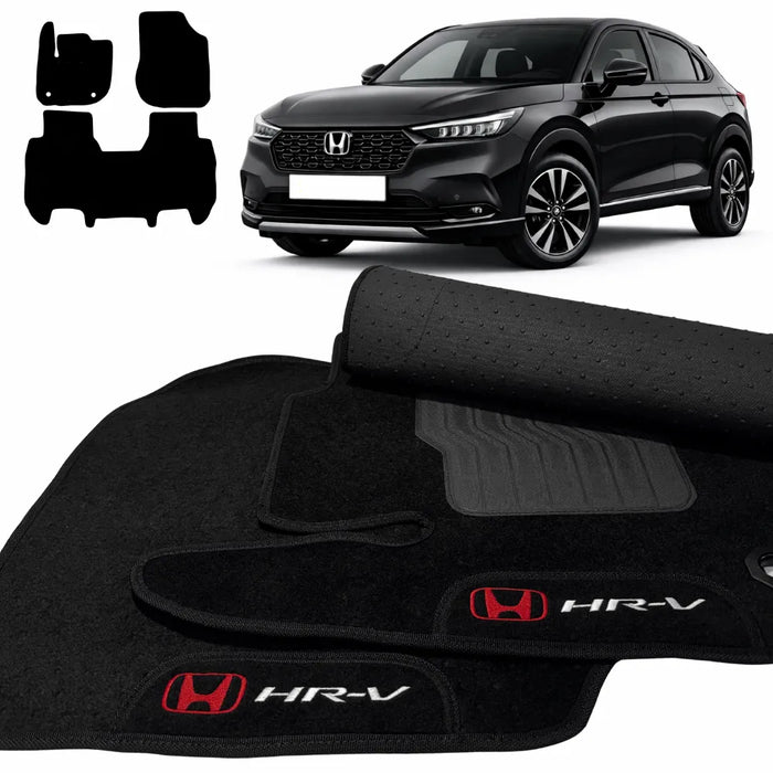 ALFOMBRA NEGRO HR-V 2022 A 2027 3 PIEZAS