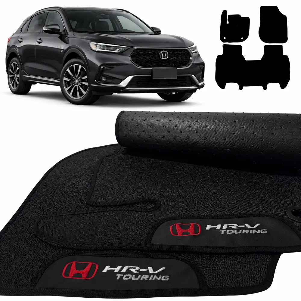 ALFOMBRAS GOMA PREMIUM HONDA HR-V TOURING 2023 A 2026 3 PIEZAS