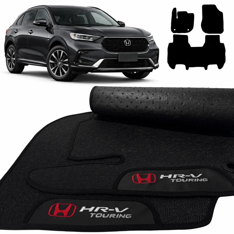 ALFOMBRAS GOMA PREMIUM HONDA HR-V TOURING 2023 A 2026 3 PIEZAS