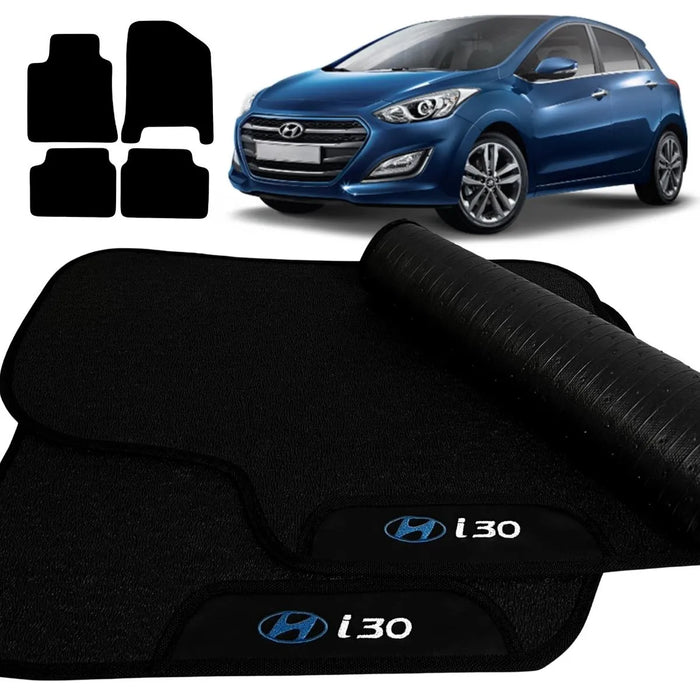 ALFOMBRA GOMA PREMIUM i30 2013 A 2017 4 PIEZAS