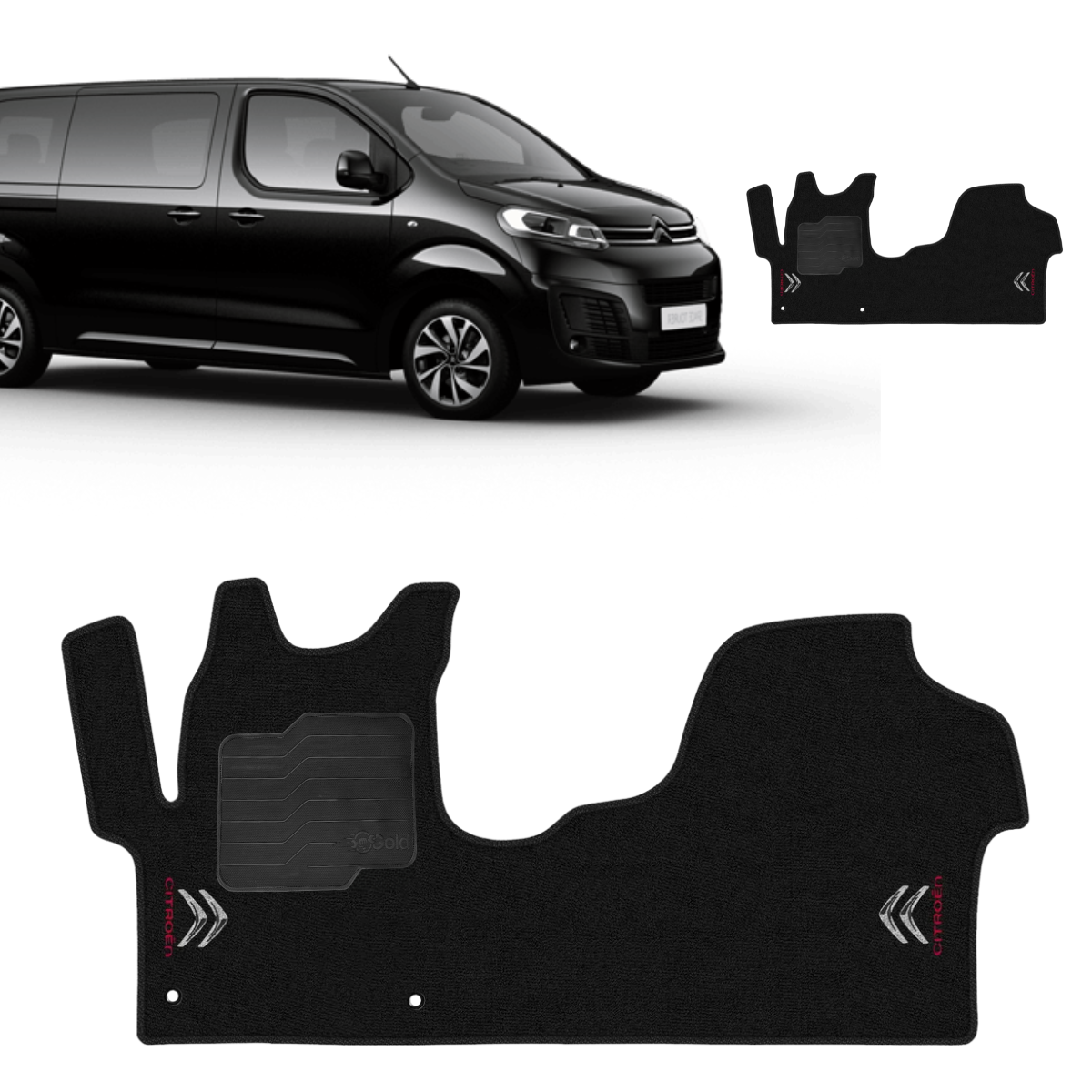 ALFOMBRA JUMPY 2018 A 2025 NEGRO 1 PIEZA