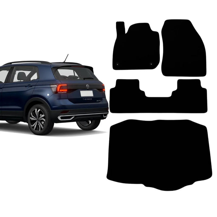 KIT ALFOMBRA CAJUELA + INTERIORES T-CROSS 2018 A 2026