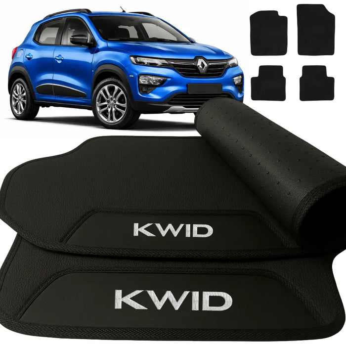 ALFOMBRAS GOMA PREMIUM KWID 2017 A 2021 4 PIEZAS