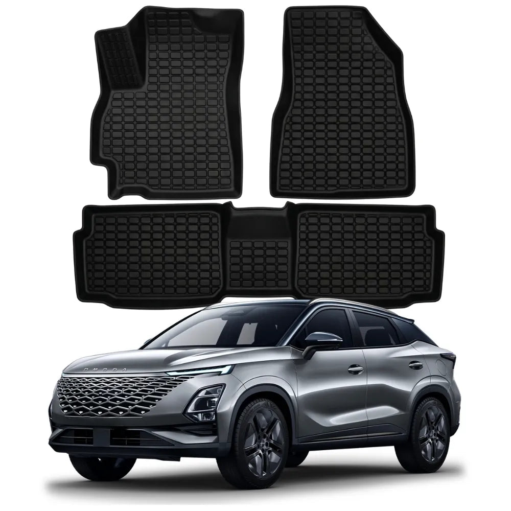 ALFOMBRA BANDEJA PREMIUM OMODA 5 2025 A 2026 - JUEGO COMPLETO