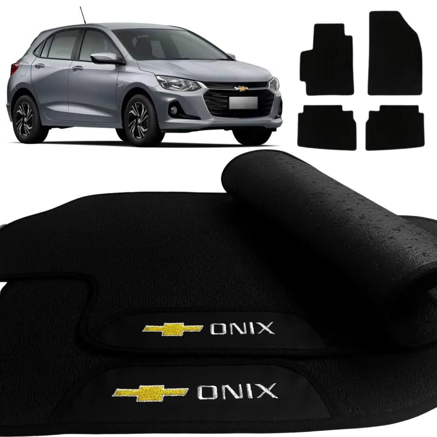 ALFOMBRA GOMA PREMIUM ONIX HATCH 2020 A 2026 4 PIEZAS