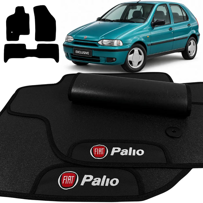ALFOMBRA GOMA PREMIUM PALIO 1996 A 2011 3 PIEZAS