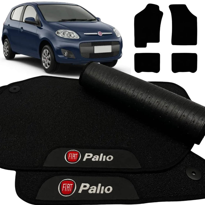 ALFOMBRA GOMA PREMIUM PALIO NOVO 2012 A 2024 4 PIEZAS