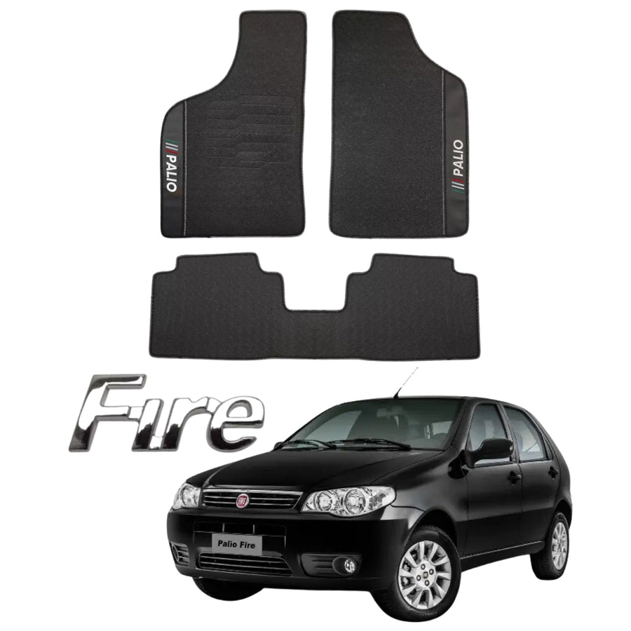 ALFOMBRA GOMA PREMIUM PALIO FIRE 2012 A 2024