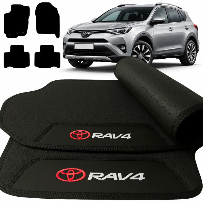 ALFOMBRA GOMA PREMIUM TOYOTA RAV4 2013 A 2018 4 PIEZAS