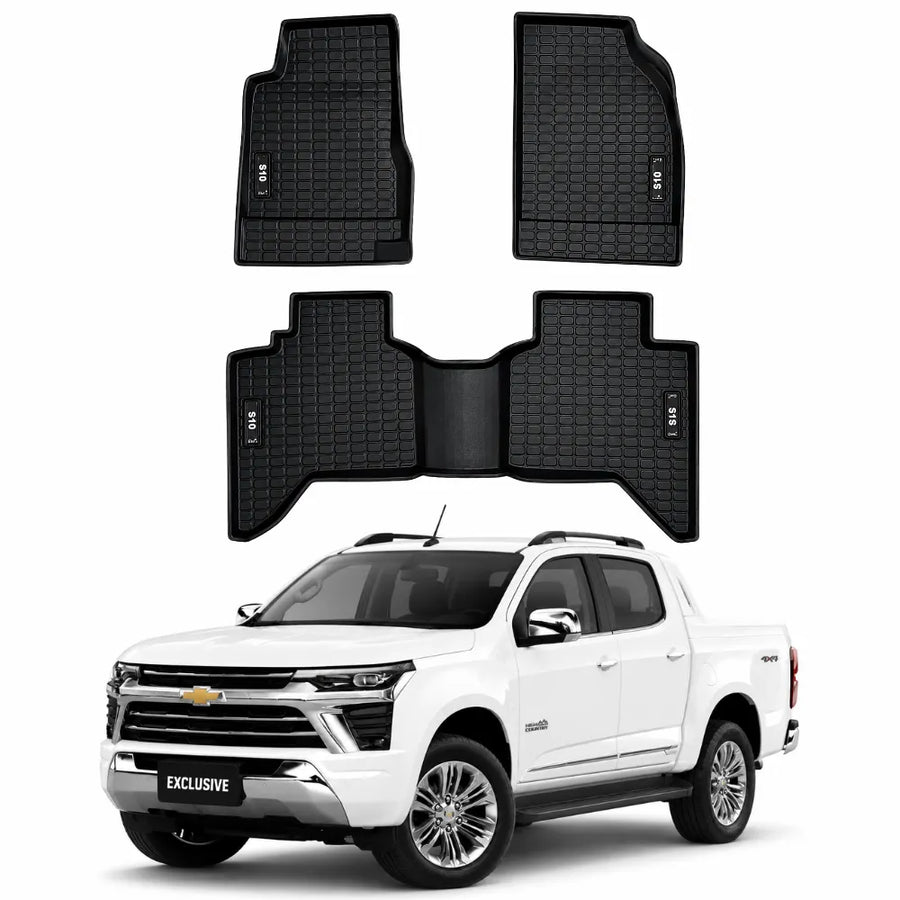 JUEGO DE ALFOMBRA BANDEJA PREMIUM S10 2025 - COMPLETO