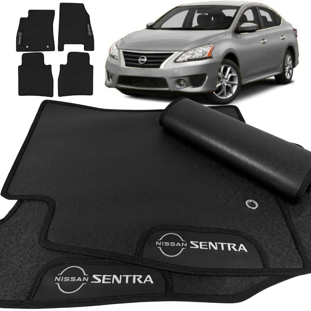 ALFOMBRA GOMA PREMIUM SENTRA 2014 A 2022 3 PIEZAS