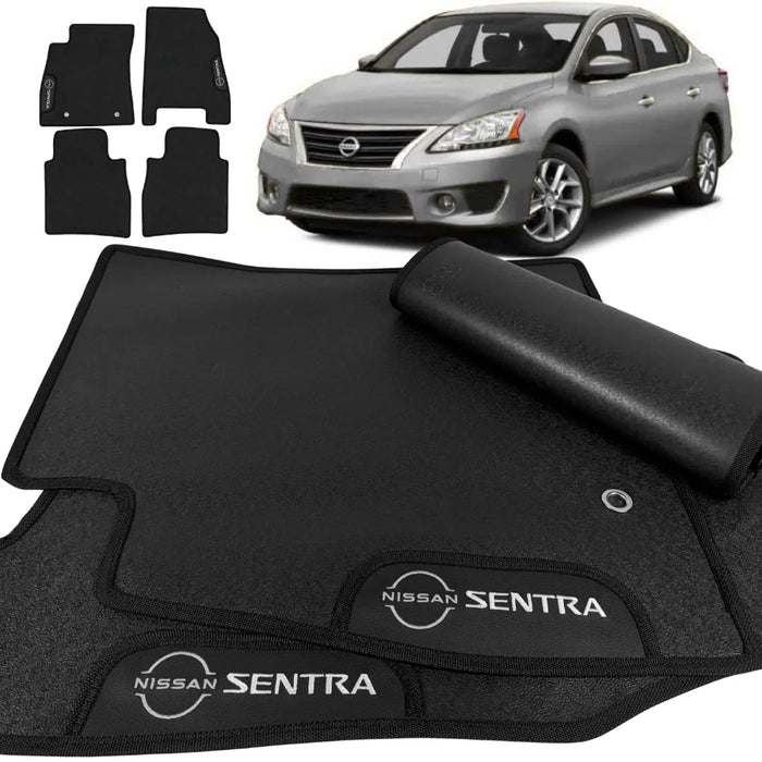 ALFOMBRA GOMA PREMIUM SENTRA 2014 A 2022 3 PIEZAS