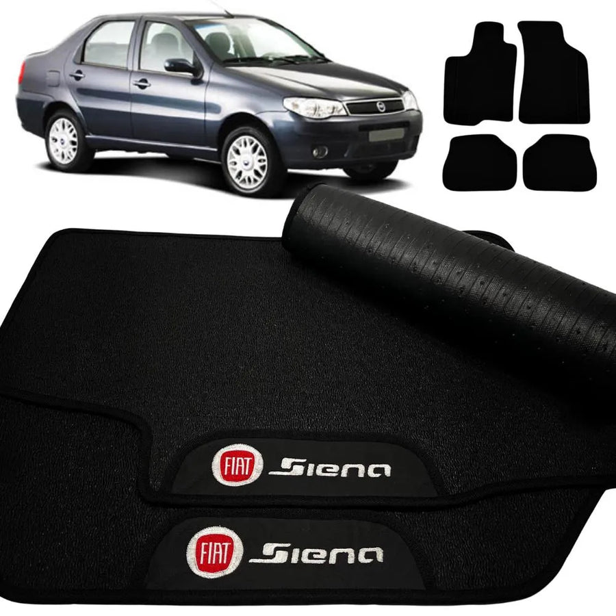 ALFOMBRA GOMA PREMIUM SIENA 1996 A 2011 4 PIEZAS