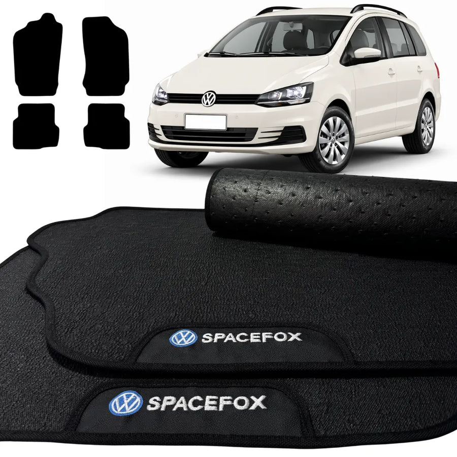 ALFOMBRAS GOMA PREMIUM SPACEFOX 2006 A 2018 4 PIEZAS