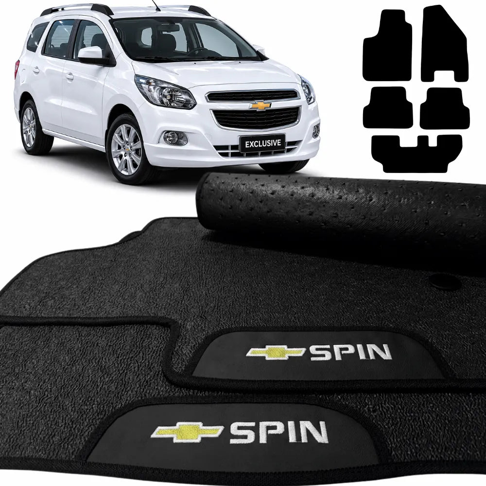 ALFOMBRAS GOMA PREMIUM SPIN 2012 A 2017 5 PIEZAS