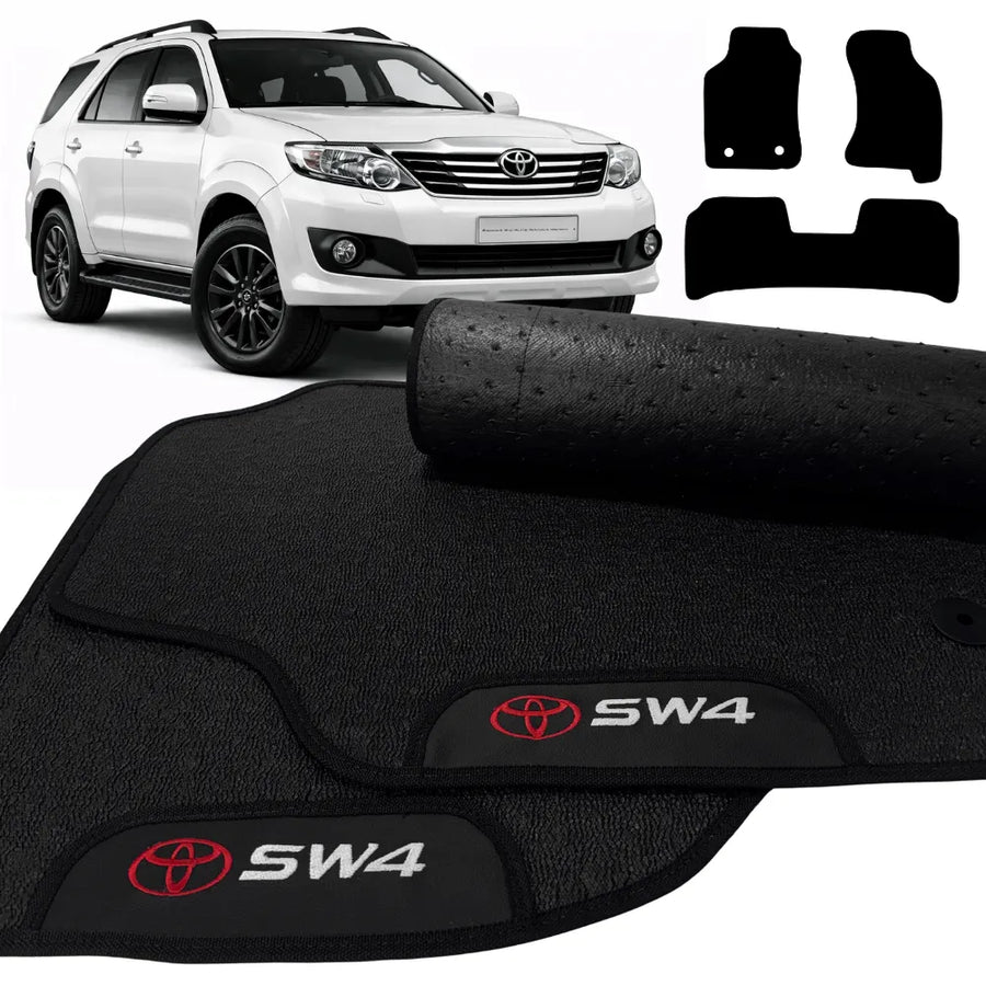 ALFOMBRAS GOMA PREMIUM SW4 2004 A 2015 4 PIEZAS