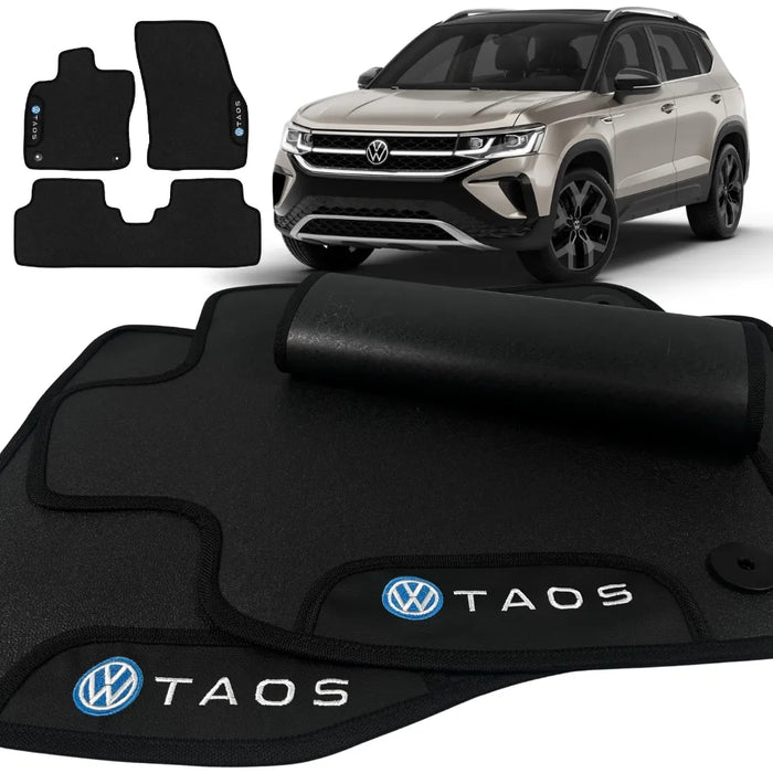 ALFOMBRA GOMA PREMIUM TAOS 2021 A 2026 3 PIEZAS