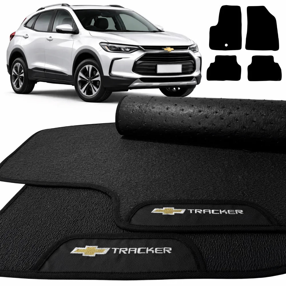 ALFOMBRAS GOMA PREMIUM TRACKER 2020 A 2026 4 PIEZAS