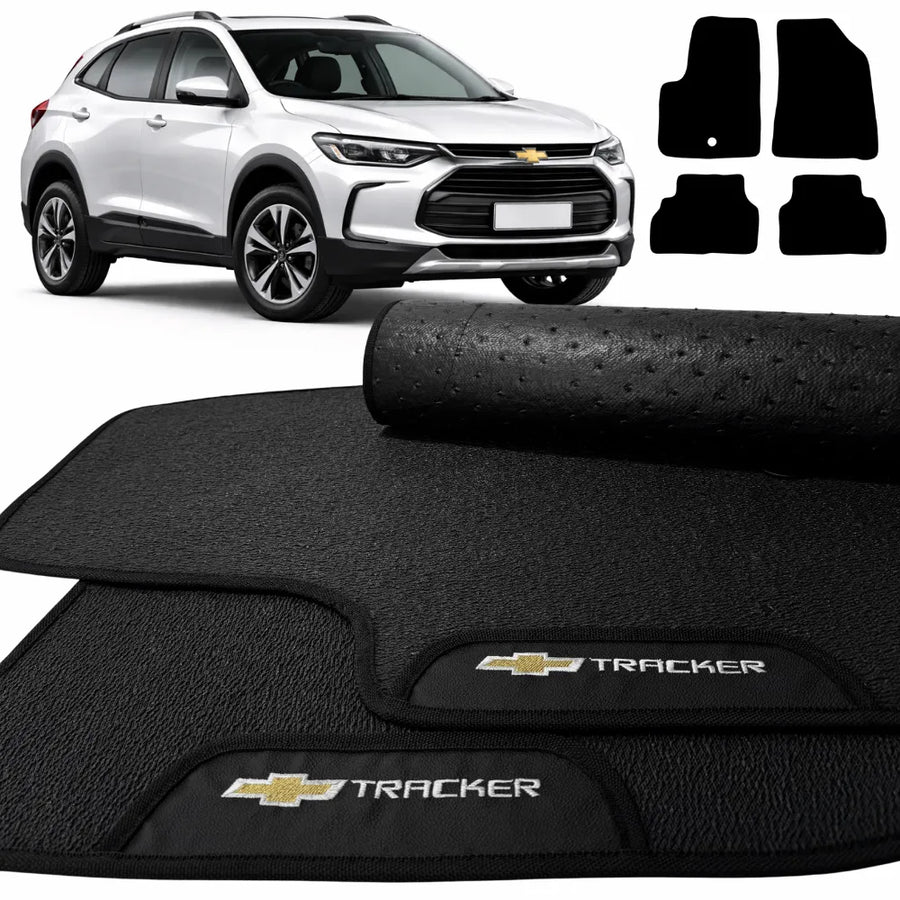 ALFOMBRAS GOMA PREMIUM TRACKER 2020 A 2026 4 PIEZAS
