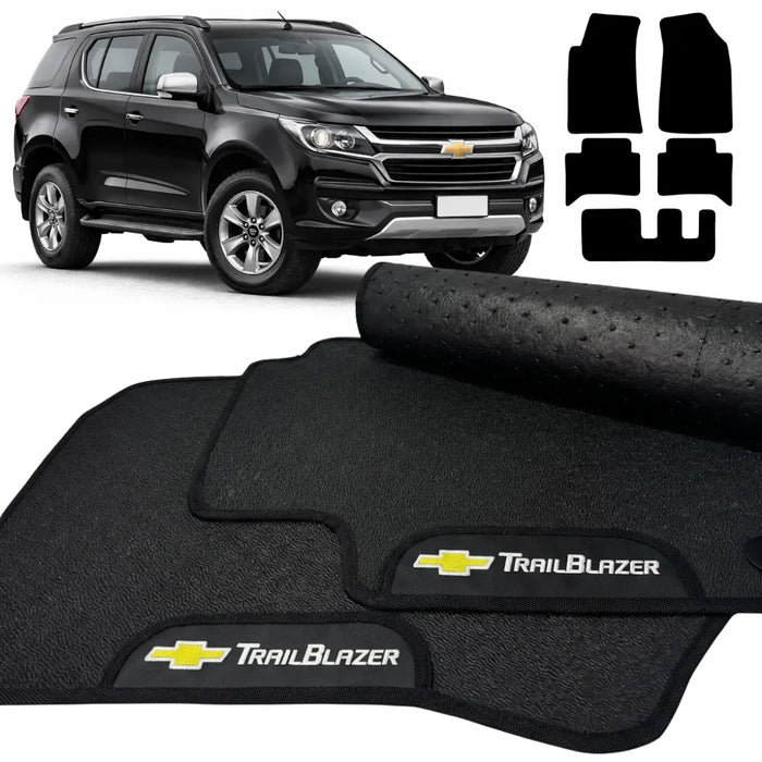 ALFOMBRAS GOMA PREMIUM TRAILBLAZER 7 ASIENTOS 2018 A 2022 5 PIEZAS