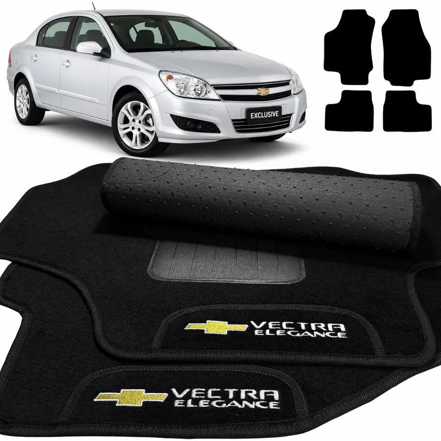 ALFOMBRA NEGRO VECTRA ELEGANCE 2005 A 2011 4 PIEZAS