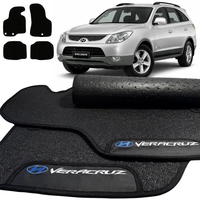 ALFOMBRAS GOMA PREMIUM VERACRUZ 2007 A 2012 4 PIEZAS
