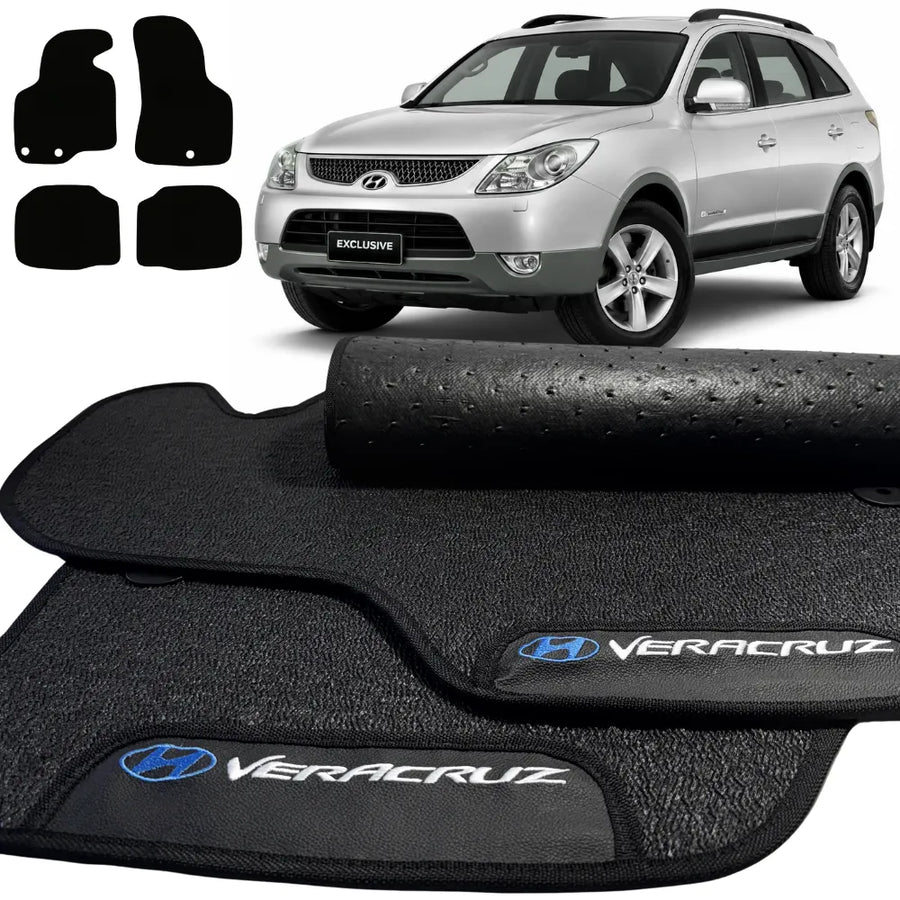 ALFOMBRAS GOMA PREMIUM VERACRUZ 2007 A 2012 4 PIEZAS