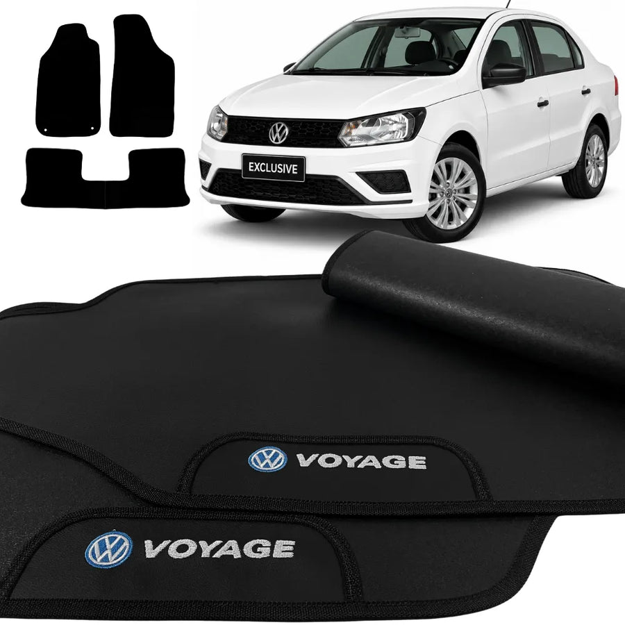 ALFOMBRAS GOMA PREMIUM VOYAGE 2016 A 2024 3 PIEZAS