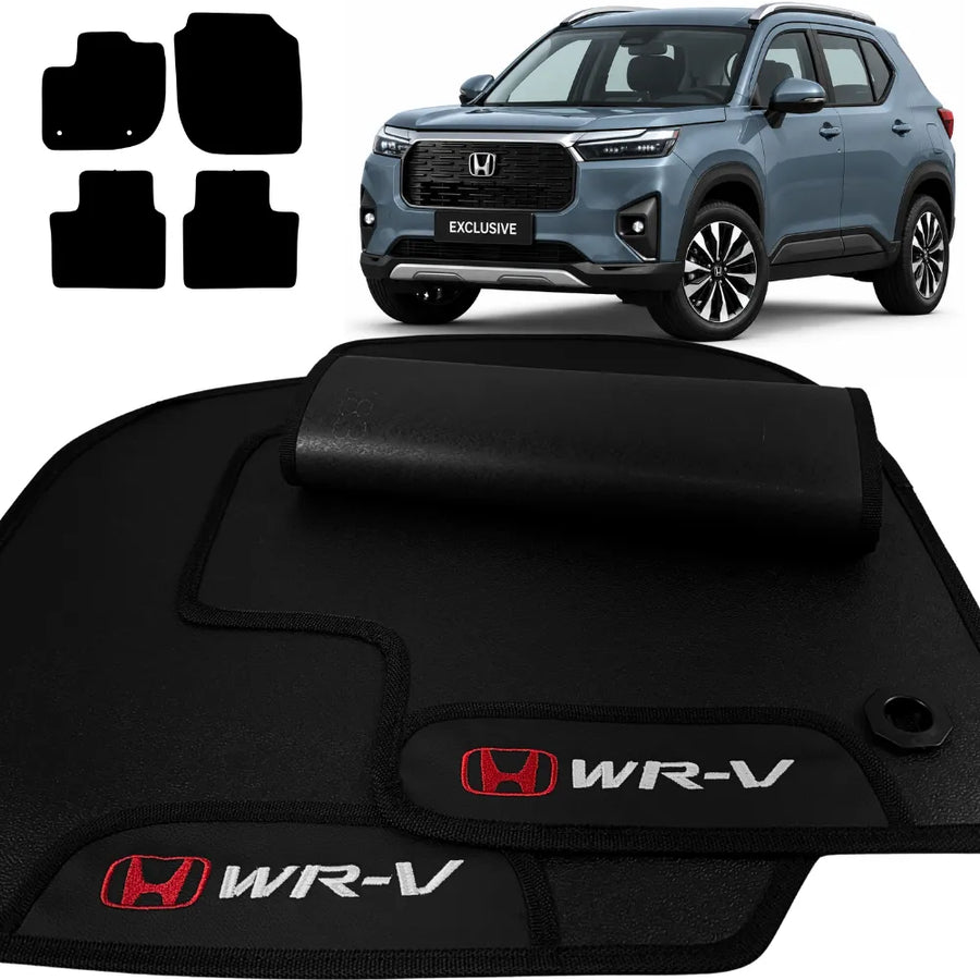 ALFOMBRAS GOMA PREMIUM HONDA WR-V 2026 4 PIEZAS