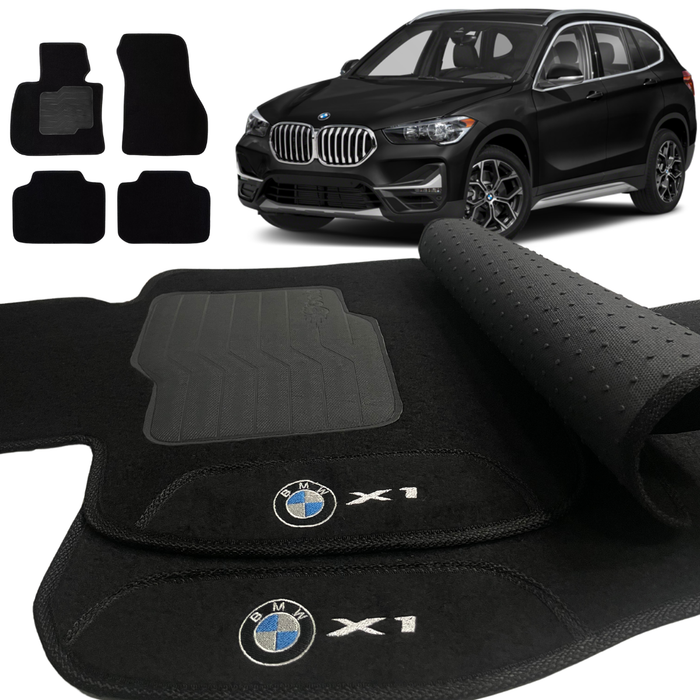 ALFOMBRA BMW X1 2016 A 2023 NEGRO 4 PIEZAS